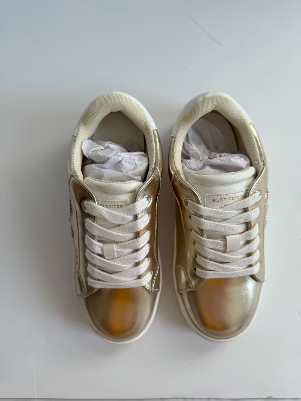 NWT! Kurt Geiger Kids mini Lana heart shoes - size 3 - Picture 7 of 10
